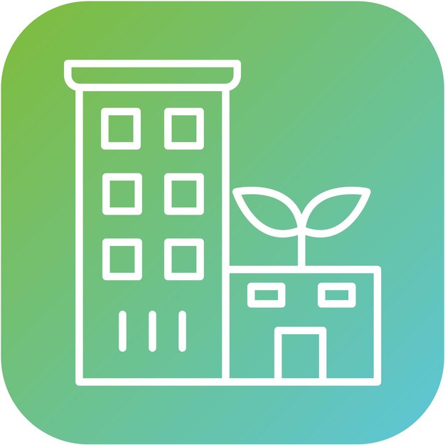 Вектор vector design eco hotel icon style