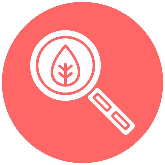 Vector Design Eco Research Icon Style