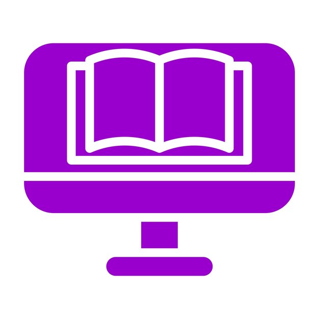 Vector Design EdTech Apps Icon Stijl