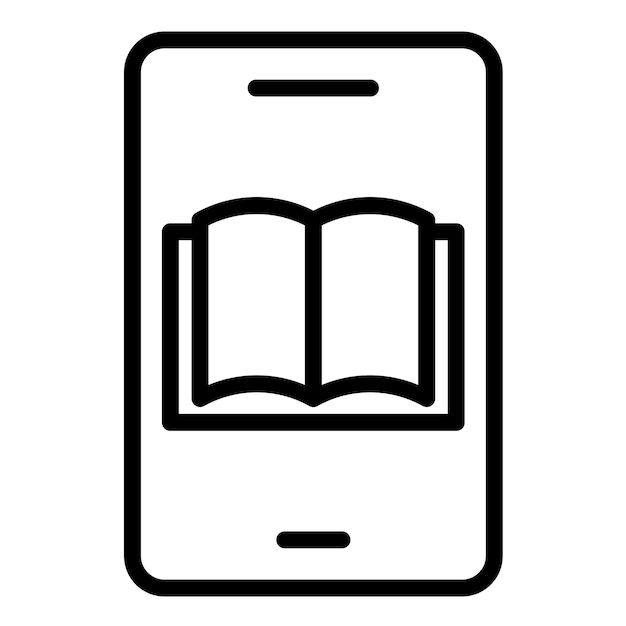 ベクトルデザイン EdTech デバイス アイコン スタイル