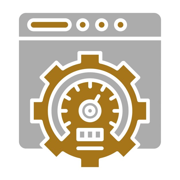 Vector vector design efficiency icon style