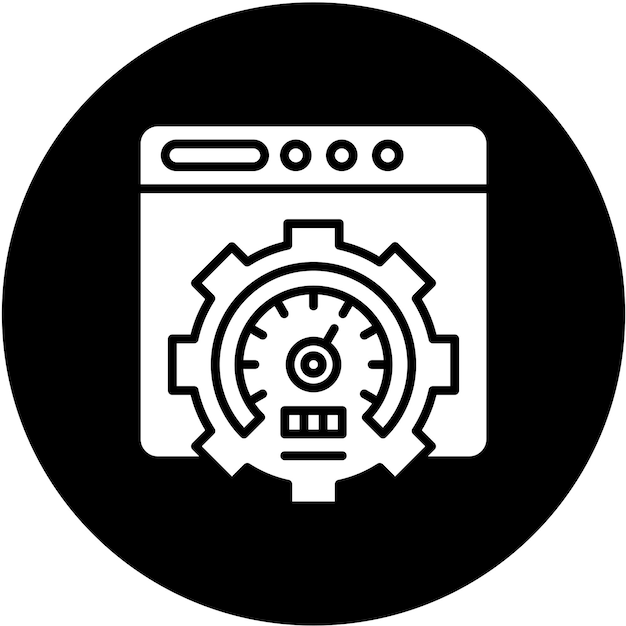 Vector vector design efficiency icon style