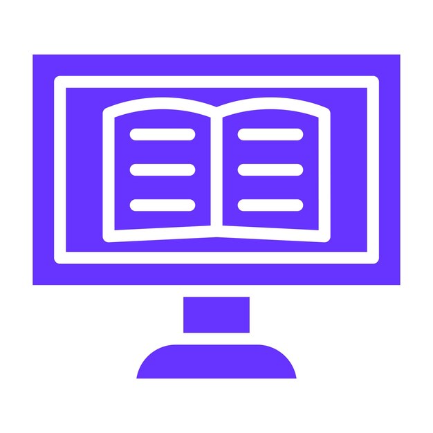 ベクトルデザイン eLearning アイコンスタイル