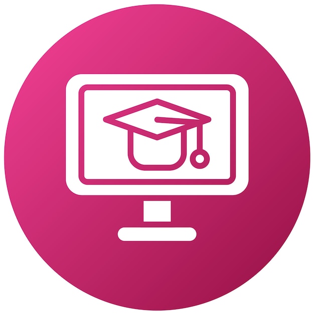 Vector vector design elearning icon style