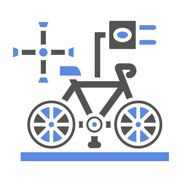 Vector vector design electric bike hub icon style