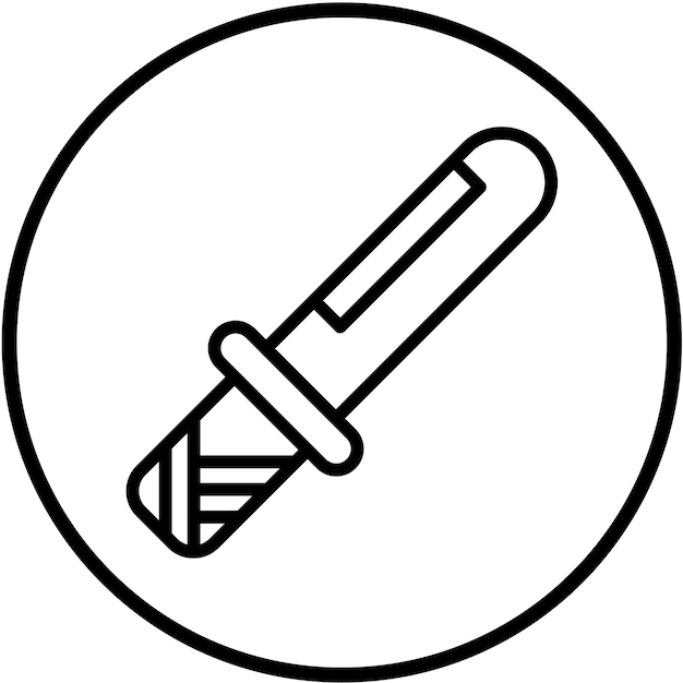 Vector Design Electric Cardoon Slicer Icon Stijl