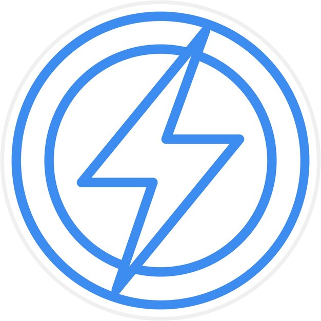 Vector vector design electric energy icon style