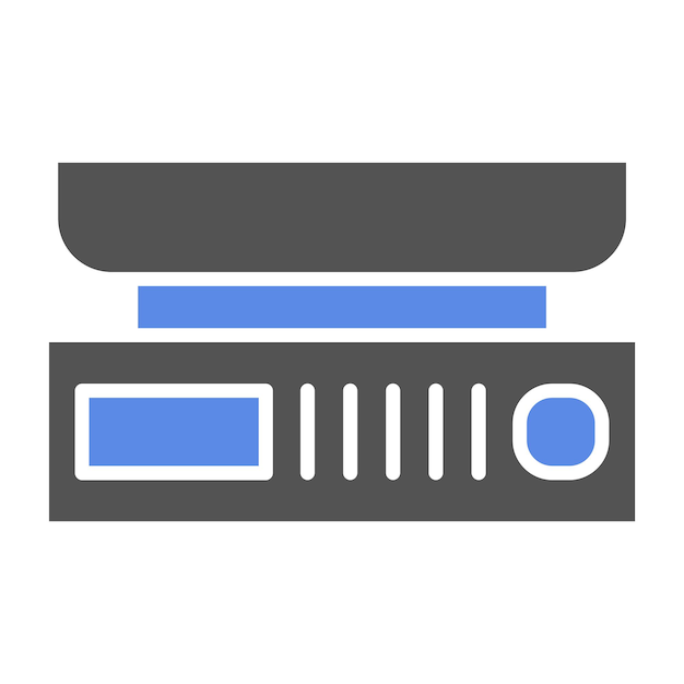 Vector vector design electronic balance icon style