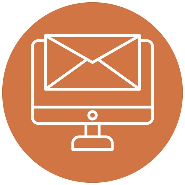 Vector Design Email Marketing Icon Style