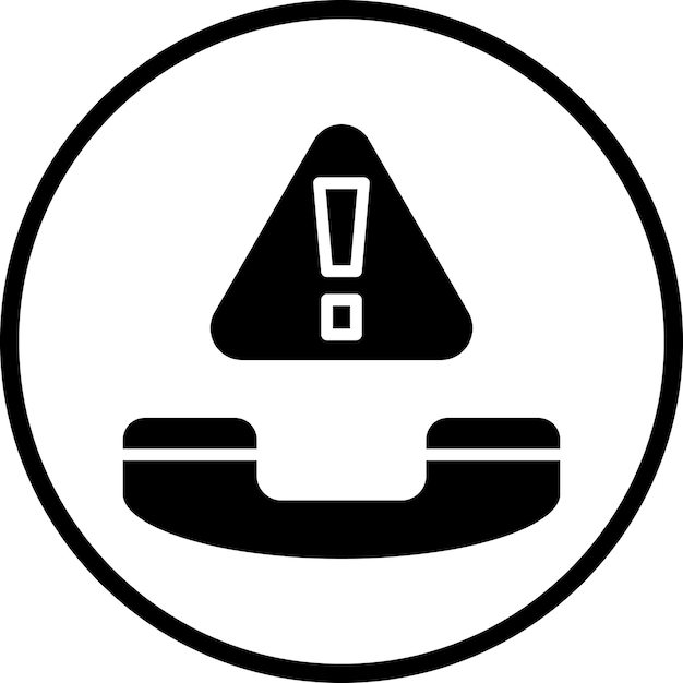 Vector Design Emergency Sign Icon Style