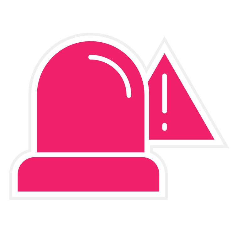 Vector vector design emergency sign icon style
