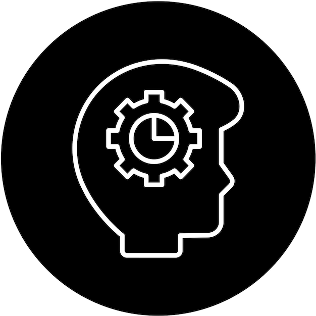 Vector Design Emoties Analytics Icon Stijl
