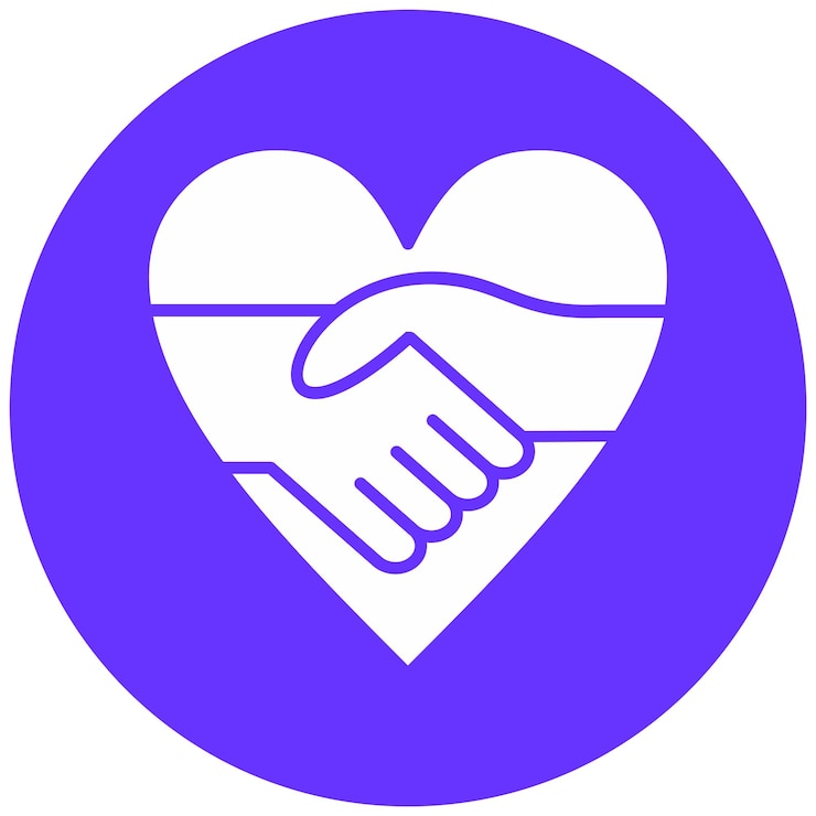 Vector vector design empathy icon style