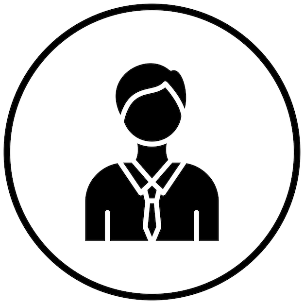 Vector Design Employee Icon Style