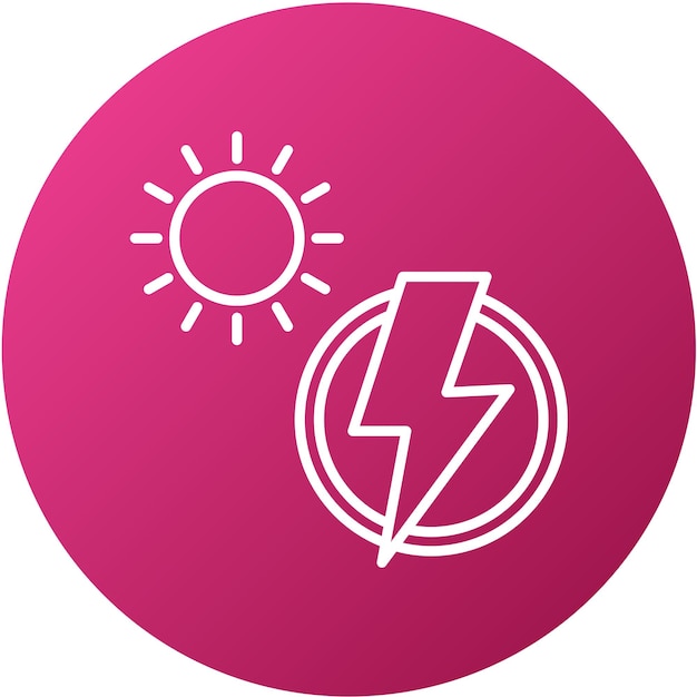 Vector vector design energy icon style