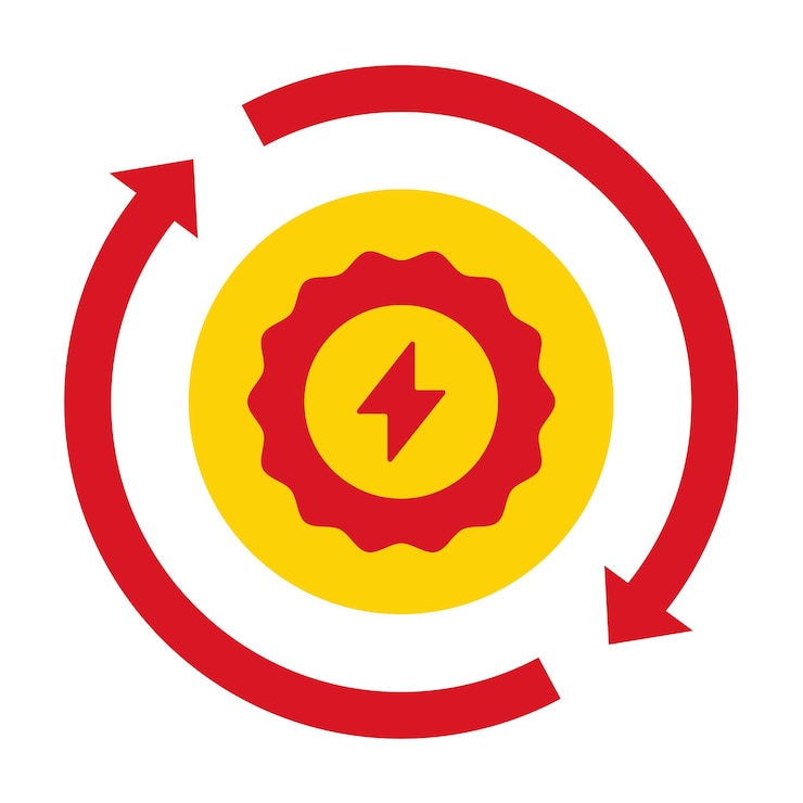 वेक्टर vector design energy icon style