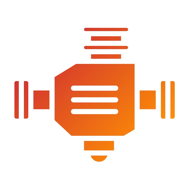Vector Design Engine Icon Style