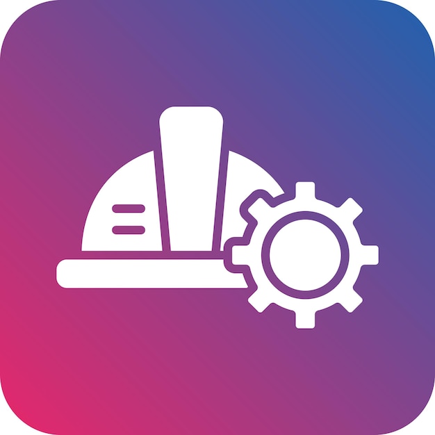 Vector Design Engineering Setting Icon Style