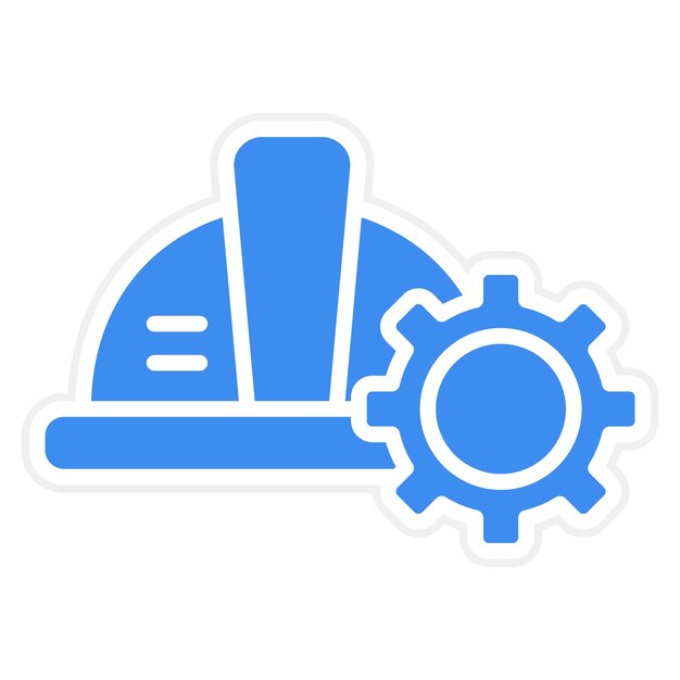 Vector design engineering setting icon style (stilo delle icone di progettazione vettoriale)