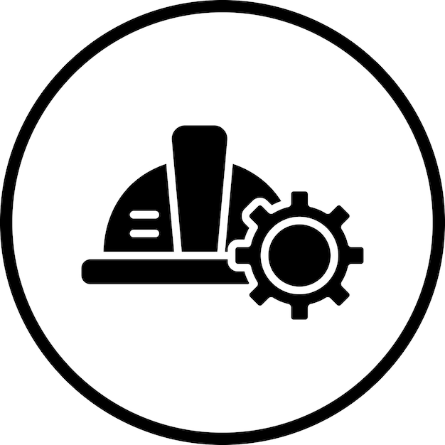 Vector Design Engineering Setting Icon Style