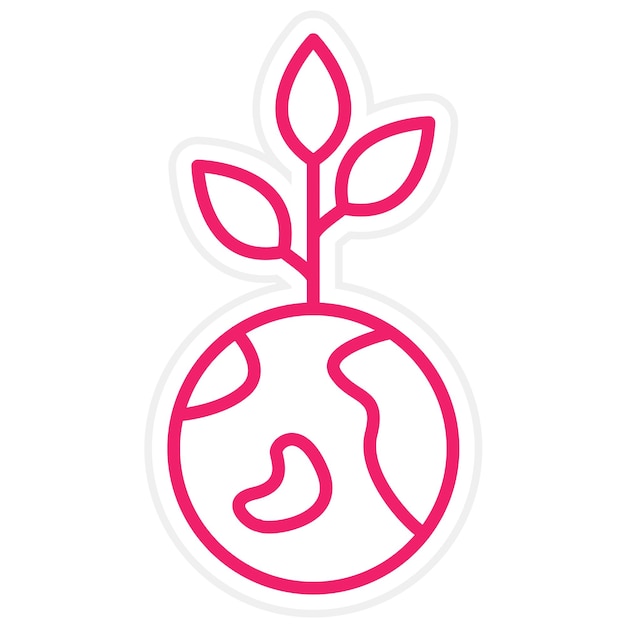 Vector Design Enviroment Icon Style