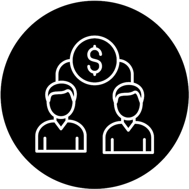 Vector Design Equity Crowdfunding Icon Stijl
