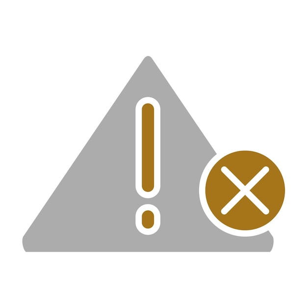 Vector Design Error Icon Style