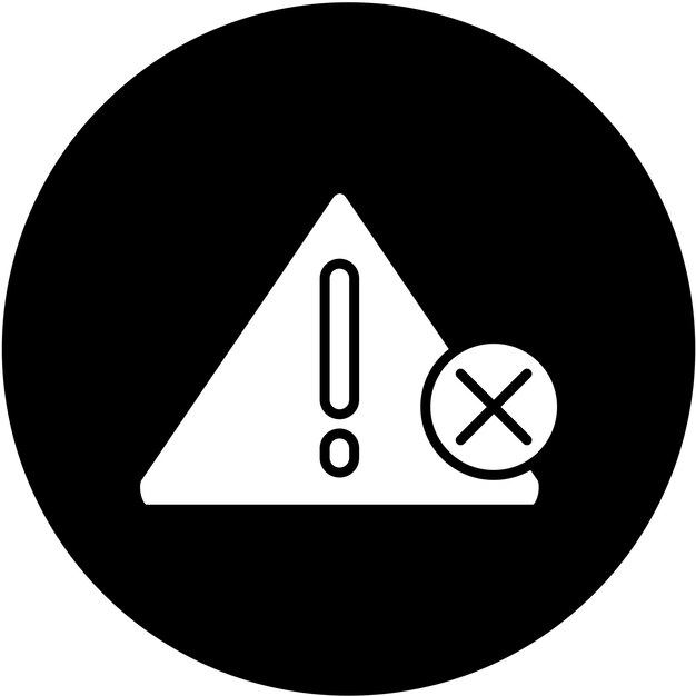 Vector Design Error Icon Style