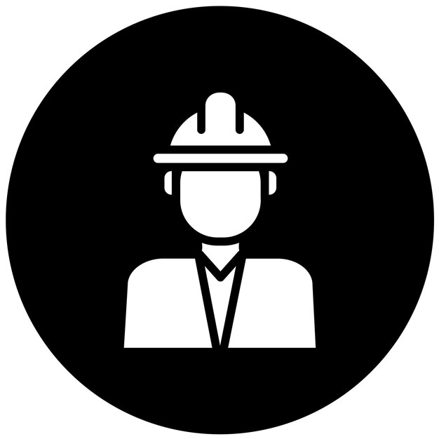 Vector Design Essential Worker Icon Style