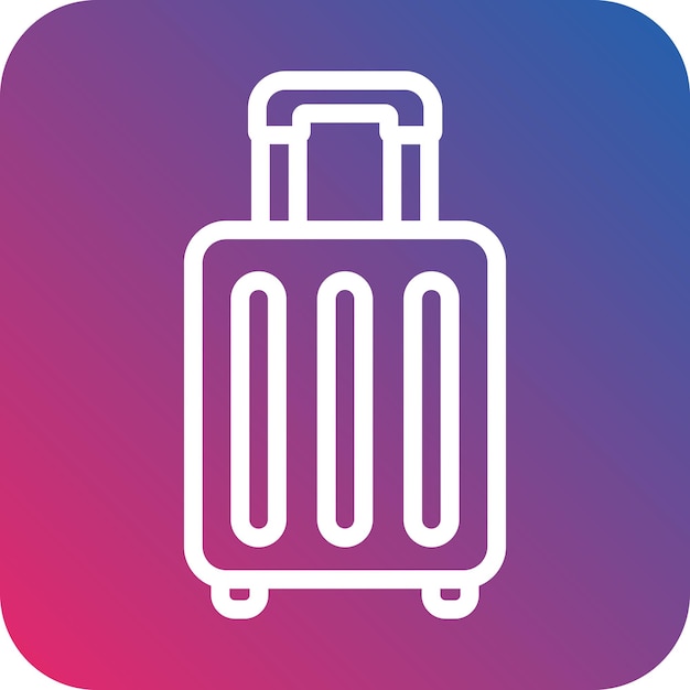 Vector Design Excess Baggage Icon Style