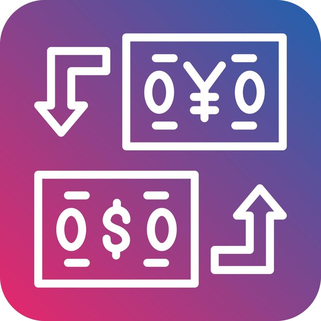 Vector design exchange icon style