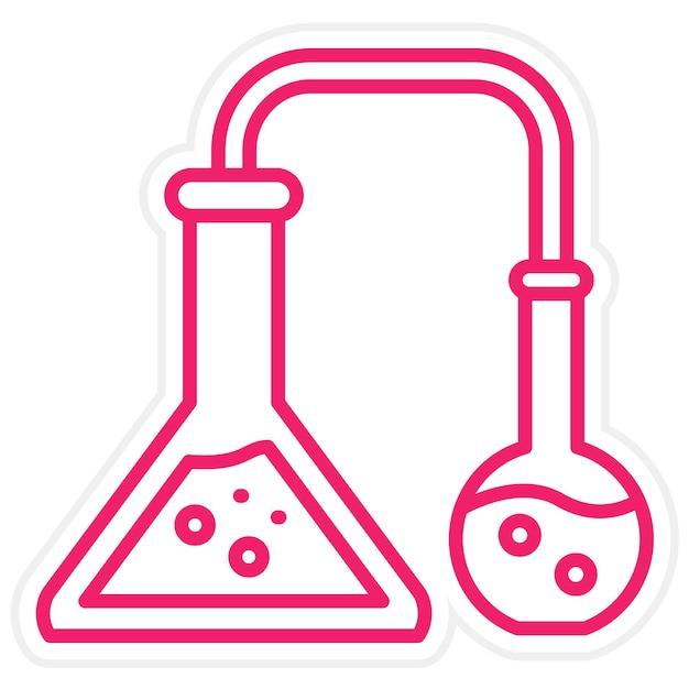 Vector Design Experiment Icon Stijl