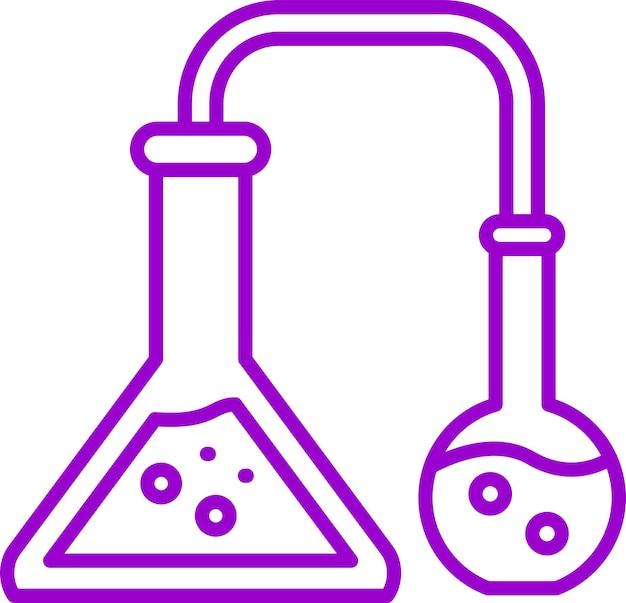 Vector Design Experiment Icon Stijl