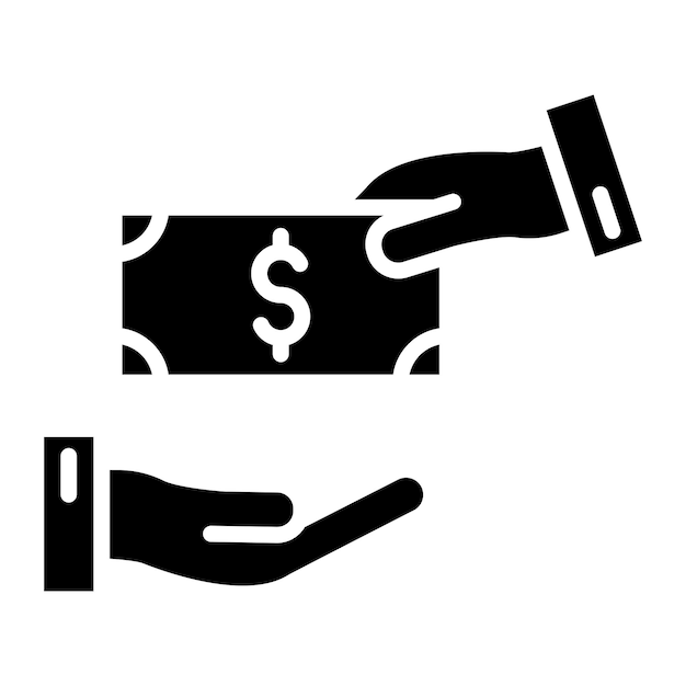 Vector vector design extortion icon style