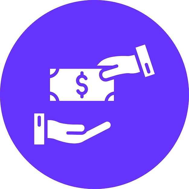 Vector vector design extortion icon style