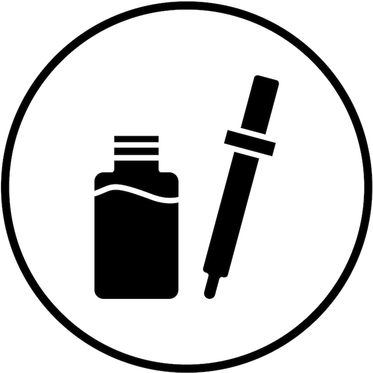 Vector vector design eye dropper icon style