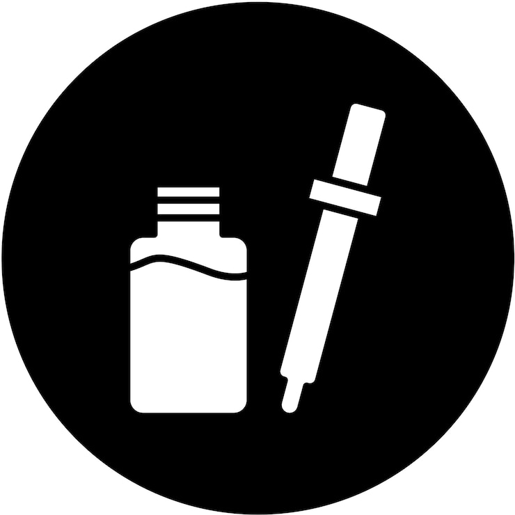 Vector vector design eye dropper icon style