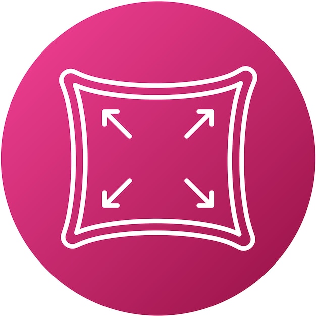 Vector Design Fabric Elasticity Icon Style