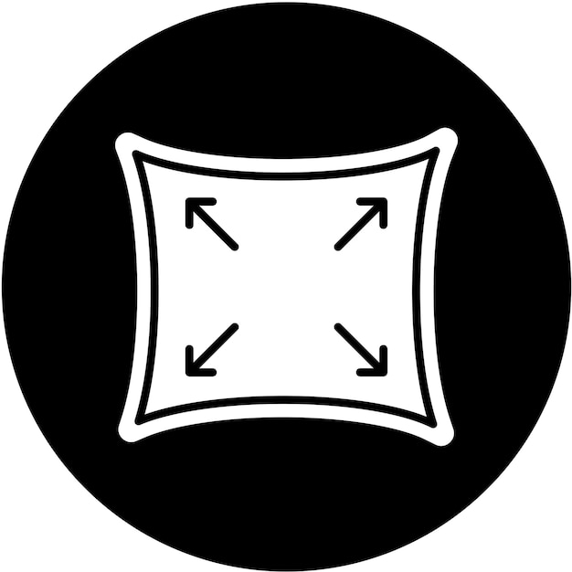 터 디자인 직물 탄력성 아이콘 스타일