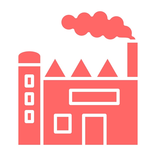 Vector Design Factory Vervuiling Icon Stijl