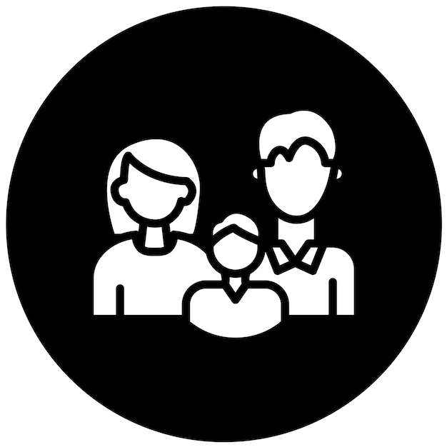 Vector vector design family adventure icon style