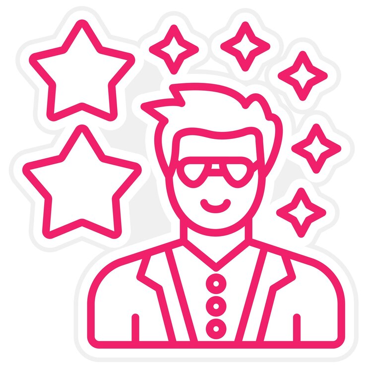 Vector vector design famous icon style