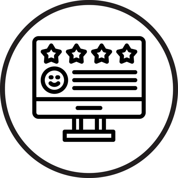 Vector vector design feedback icon style