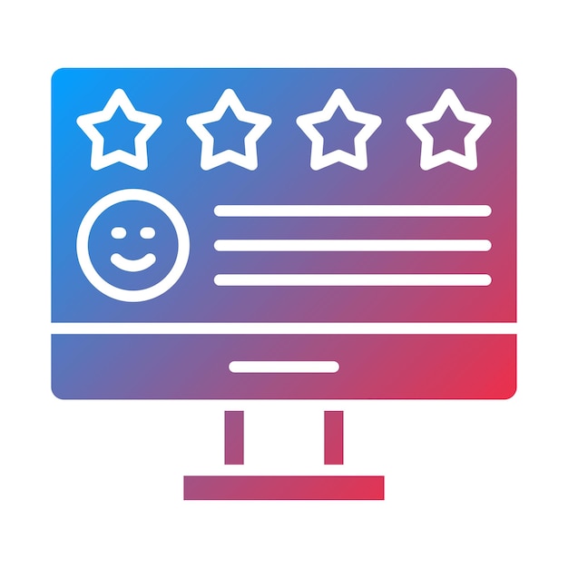 Vector vector design feedback icon style