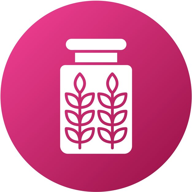 Vector design fermented food icon style