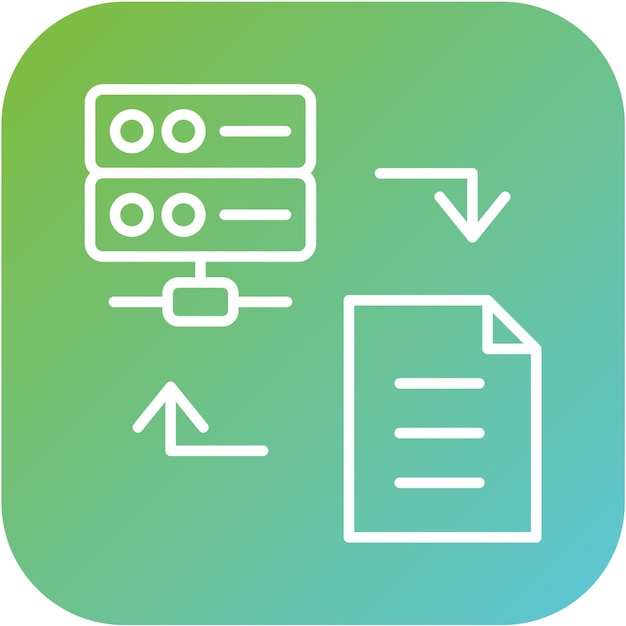 ベクトル vector design file backup icon style