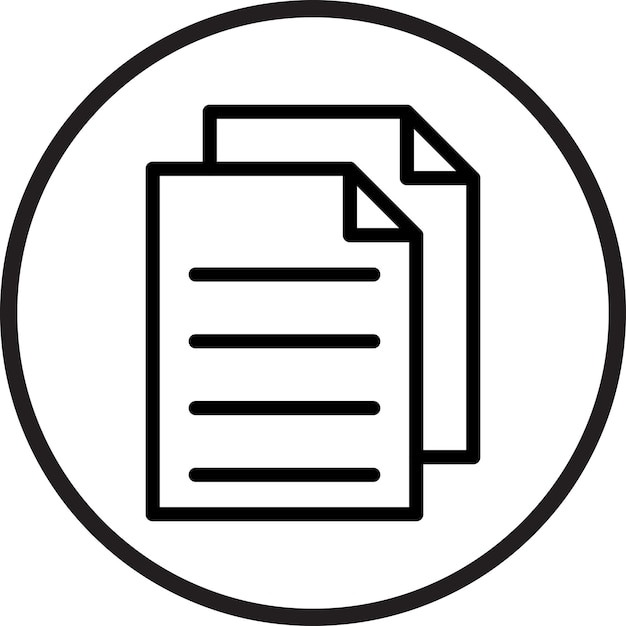 Vector Design Files Icon Style