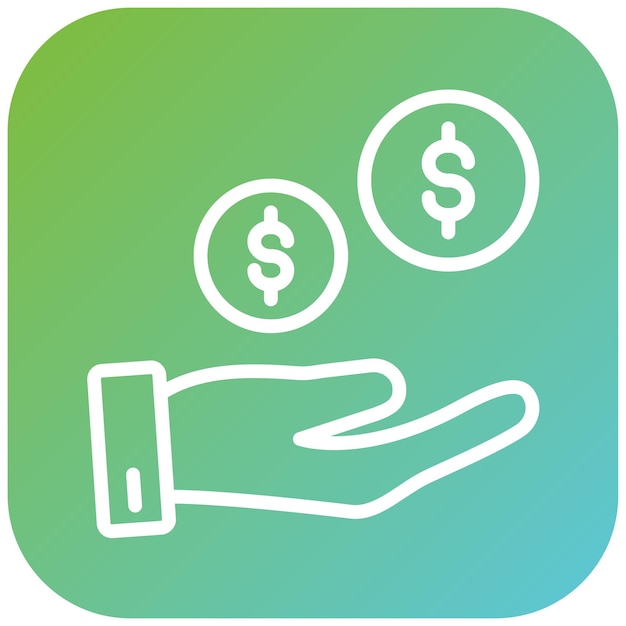 Vector Design Financial Icon Style