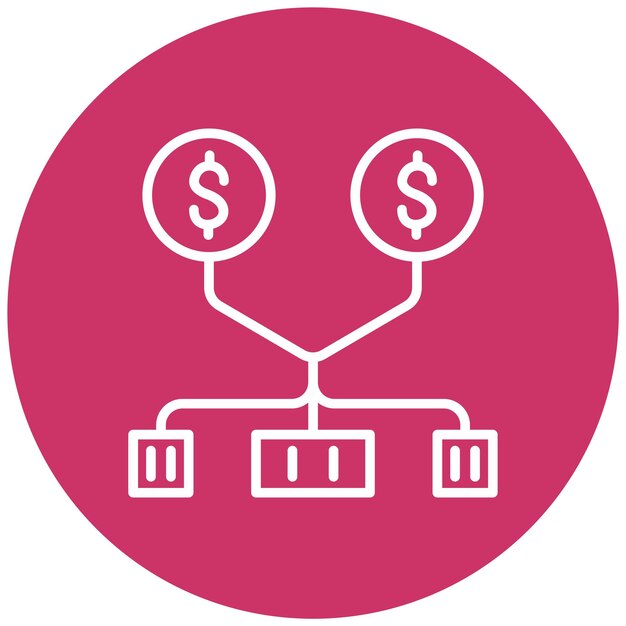 Vector Design Financing Options Icon Style