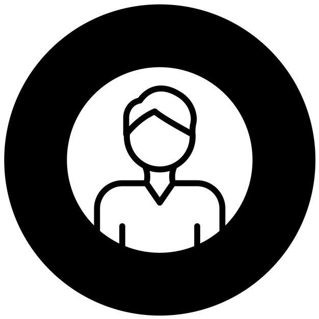 터 디자인 사용자 아이콘 스타일 찾기